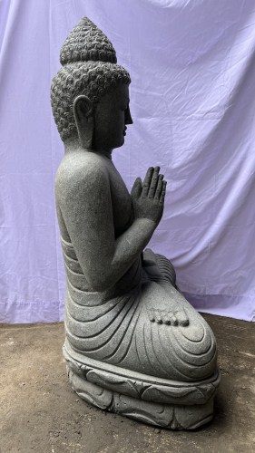 SEATED BUDDHA PRAYING 120 CM B LEFT